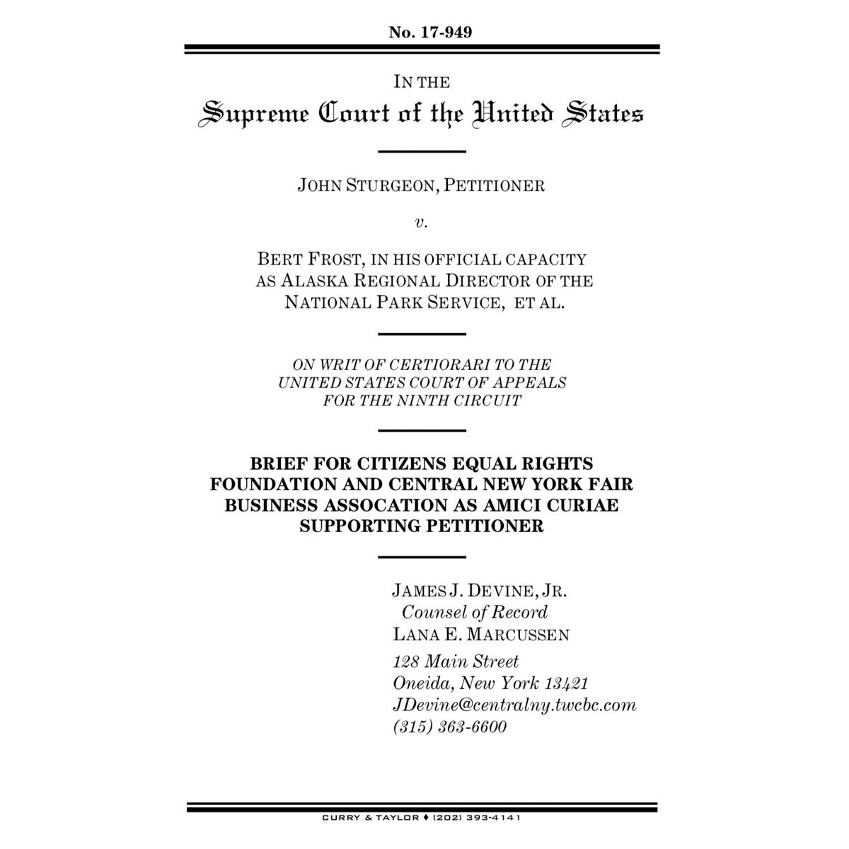 Amicus Brief CERF